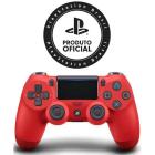 Controle Playstation Dualshock 4 Vermelho Magma Red - Controle PS4 - Sony