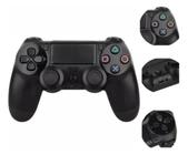 Controle Ps4 Preto Sem Fio Para Console E Pc