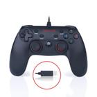 Controle, Redragon, Saturn, Pc/ps3, Preto Fosco/vermelho, G807