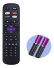 Controle Remoto Compatível Com Aoc Smart Tv Roku Com Pilha