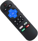 Controle remoto compatível com Roku TV - múltiplas marcas, fácil de usar e alcance de até 10 metros