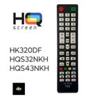 Controle Remoto Compatível Para Tv Smart HQ Hqs43nkh Hqs32nkh Hk320df LE-7076 / Sky-9188
