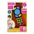 Controle Remoto Infantil do Bebê - Luzes e Sons - Preto - Winfun