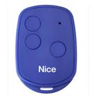 Controle remoto nice linear HCS TX 3 botões AZUL 3TB