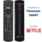 Controle Remoto Panasonic Universal Televisores LCD LED HDTV 3D Smart Panasonic com Botão Netflix