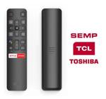 Controle Remoto para Tv TCL Smart Rc802v 55p8m com Netflix e Globoplay