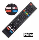 Controle Remoto Smart Tv Philco 4K Tecla Netflix Youtube Prime Vídeo LE-7718 - RPC