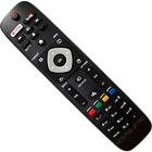 Controle Remoto Tv Philips Smart , Lcd , Led com botão Netflix Youtube
