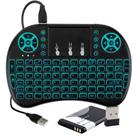 Controle Televisão Mini Teclado Sem Fio Bateria Recarregável - Keyboard