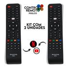 Controle Universal Philco - Smart Kit C/2 Unidades - Tecla Netflix e YouTube - 8093 - Nybc