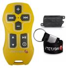 Controle Universal Stetsom SX2 Longa Distância Cor Amarelo Para Player Automotivo Alcance 200 metros