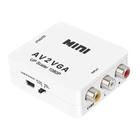 Conversor Adaptador Av Rca X Vga Mtv-613 Plug And Play - Tomate