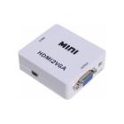 Conversor Adaptador Hdmi p/ Vga Com Saida De Audio P2 709