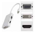 Conversor Display Port Para Dvi Hdmi Vga - Branco