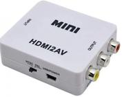 Conversor Hdmi P/ AV Rca 3rca HDMI2AV - Full HD