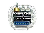 Conversor rca remoto zendel com filtro e controle de ganho