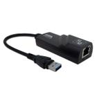 Conversor Usb 3.0 Rj45 Gv Brasil, 10/100/1000, Preto