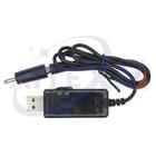 Conversor USB Boost 5V Para 9V 12V Cabo Intensificador 3,5x1,35mm Conector Carregador De Fonte De