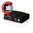 Conversor Vga - Hdmi Com Áudio Rca - Kit 10