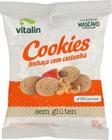 Cookies Linhaça Com Castanha Sem Glúten Sem Lactose Vegano Vitalin 90 g