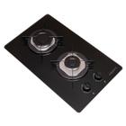 Cooktop 2 Bocas com Vidro Preto - Fogatti