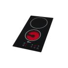 Cooktop 2Q Elétrico Mesa Vitrocerâmica Touch 220V Fischer