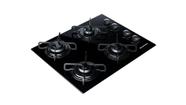 Cooktop 4 bocas Brastemp com Grades Piatina e Acendimento Automático