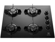 Cooktop 4 Bocas Electrolux a Gás GLP Preto - KE4GP