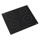 Cooktop 4 Bocas Fischer Indução, Mesa Vitrocerâmica, Preto