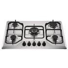 Cooktop 5 Bocas a Gás Electrolux Inox Experience Multi Chama e Grade Ferro Fundido (KE5XC)