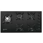 Cooktop 5 Bocas Brastemp com Quadrichama e Timer Touch com Mesa Ergonômica