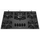 Cooktop 5 Bocas com Queimador Tripla Chama Mueller Bivolt Preto