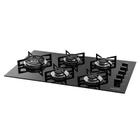 Cooktop 5 Bocas Vidro Preto À Gás Fg5535Vp - Suggar