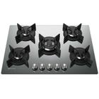 Cooktop à Gás 5 Bocas Prata Home Pro Electrolux GC75U Bivolt 63755HBA088