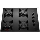 Cooktop a Gás Atlas U Top Superautomático Vidro Temperado - 4 Bocas