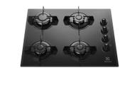 Cooktop À Gás Electrolux Ke4Gp 4 Bocas Em Vidro Temperado