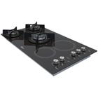 Cooktop A Gás/Elétrico Fischer Top 5Q Com 5 Bocas Preto