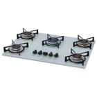 Cooktop a Gás Fischer 5Q com 5 Bocas Branco