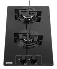 Cooktop a Gás Glass 31x52 c/ 2 Queimadores Franke