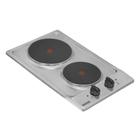 Cooktop elétrico em aço inox com 2 placas térmicas - Dominó 2ER 30 - Tramontina