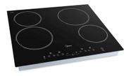 Cooktop Elétrico Vitrocerâmico 4 Bocas 220v 59x52cm - Midea