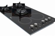 Cooktop Fogão Fischer Elétrico 5 Bocas Elétrico/Gás 220V