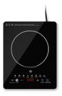 Cooktop Indução Preto 1 Boca 1800w Slim Touch - vidoji -127v - FIX