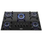 Cooktop Itatiaia Electra Plus 5 Bocas Mesa Vidro Preto Bivolt