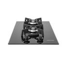 Cooktop Mesa De Vidro 2 Queimadores À Gás Suggar Preto FG2002FVP Bivolt