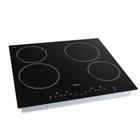 Cooktop Midea 4 Bocas Elétrico Vitrocerâmico Controle Touch Screen - Preto / "220V"