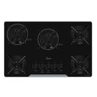 Cooktop Midea 5 Bocas com Mesa de Vidro Preto MD-GV50 Bivolt