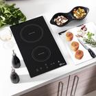 Cooktop por Indução Fischer 2Q com 2 Bocas Preto