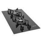 Cooktop Suggar 2 Bocas Ferro Fundido Vidro Preto Bivolt FG2002FVP