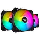 Cooler FAN Asus TUF Gaming TF120 Preto Argb 3 X 120mm 90DA0030-B00030